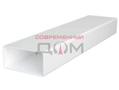 Канал плоский прямоугольный, воздуховод ВП 60х120, L=1м /612ВП1/ ERA